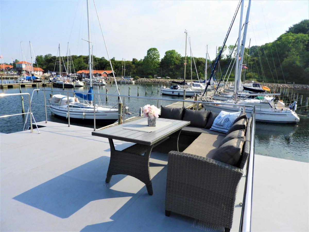 Hotel Hausboot-Lafe Flensburger Foerde Egernsund Exteriér fotografie