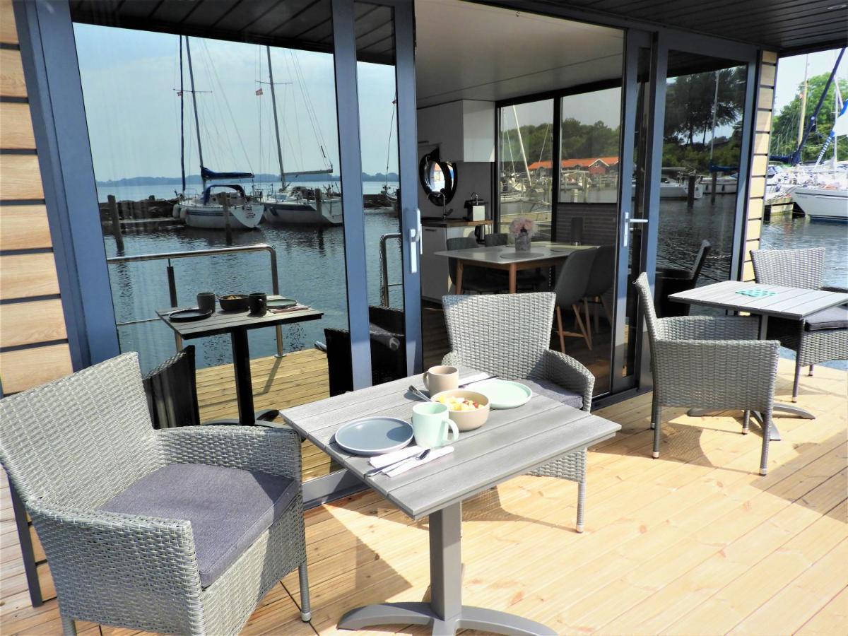 Hotel Hausboot-Lafe Flensburger Foerde Egernsund Exteriér fotografie