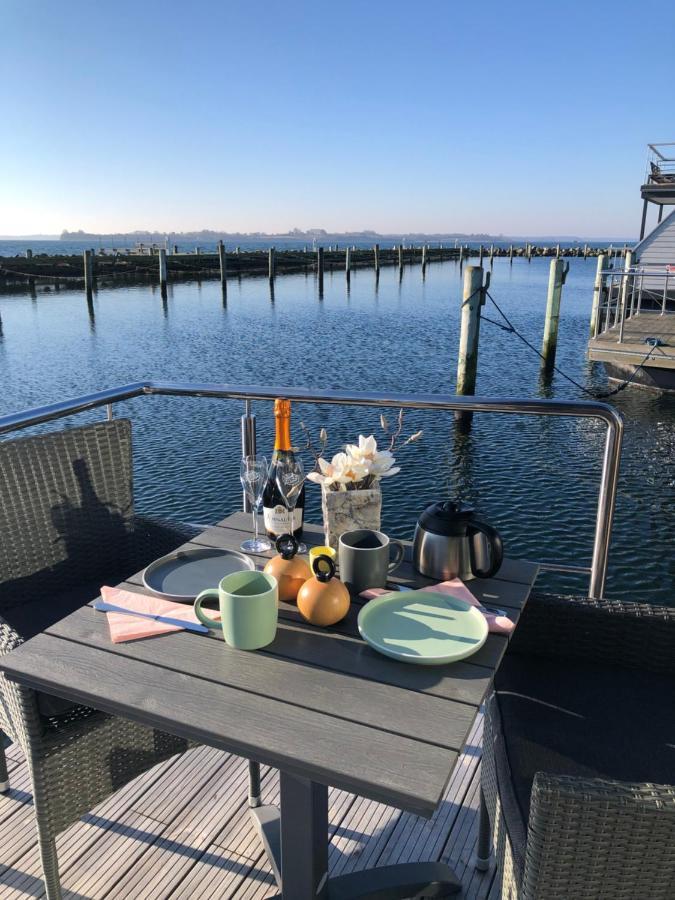 Hotel Hausboot-Lafe Flensburger Foerde Egernsund Exteriér fotografie