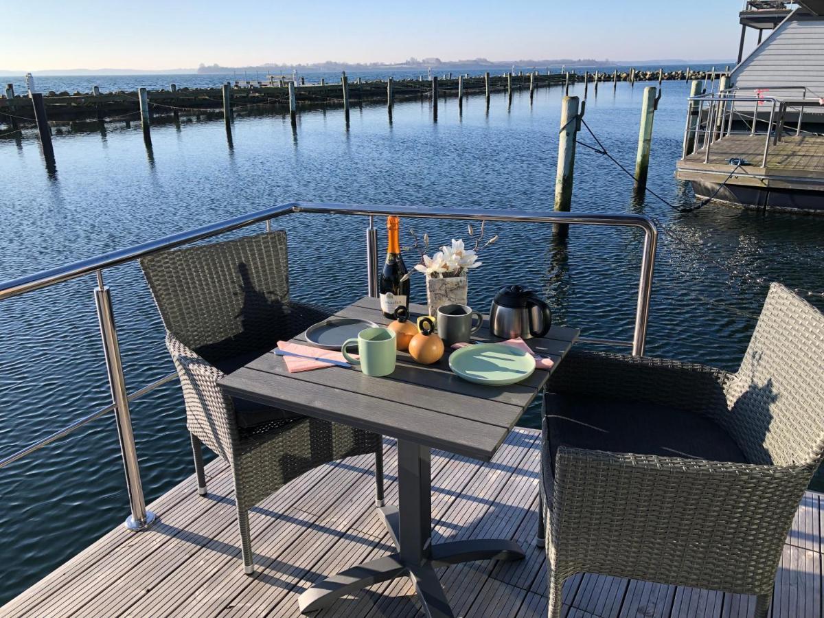 Hotel Hausboot-Lafe Flensburger Foerde Egernsund Exteriér fotografie
