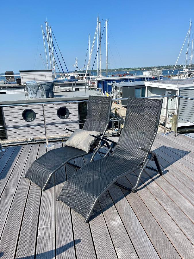 Hotel Hausboot-Lafe Flensburger Foerde Egernsund Exteriér fotografie